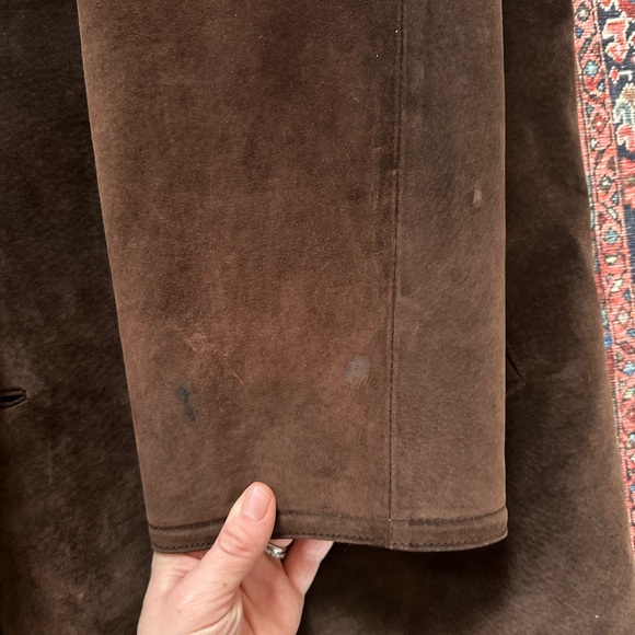 Pacific Trail Men's Brown Suede Leather Coat size XL - Picture 7 of 8